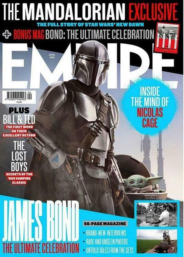 EMPIRE magazine side cover Issue 373  April 2020