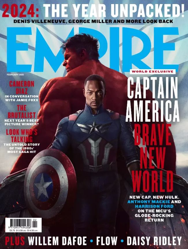 EMPIRE magazine side cover Issue 436  February 2025