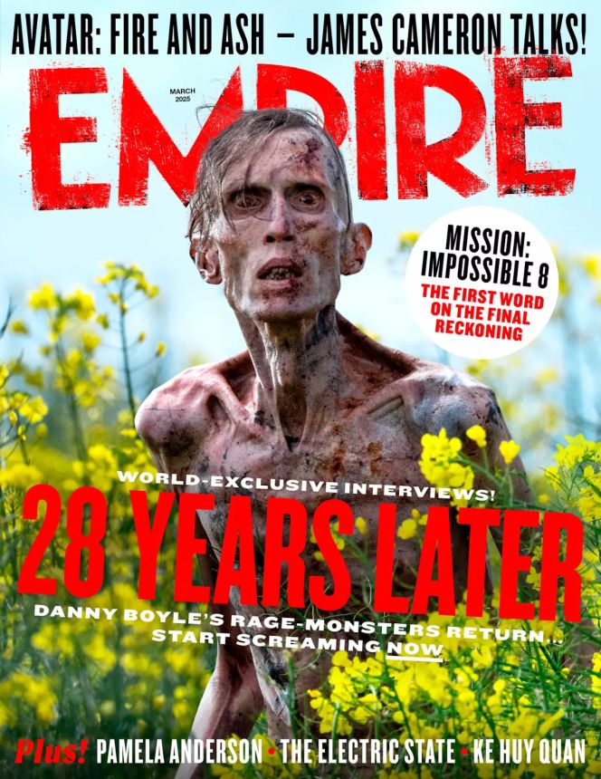 EMPIRE magazine side cover Issue 437  March 2025