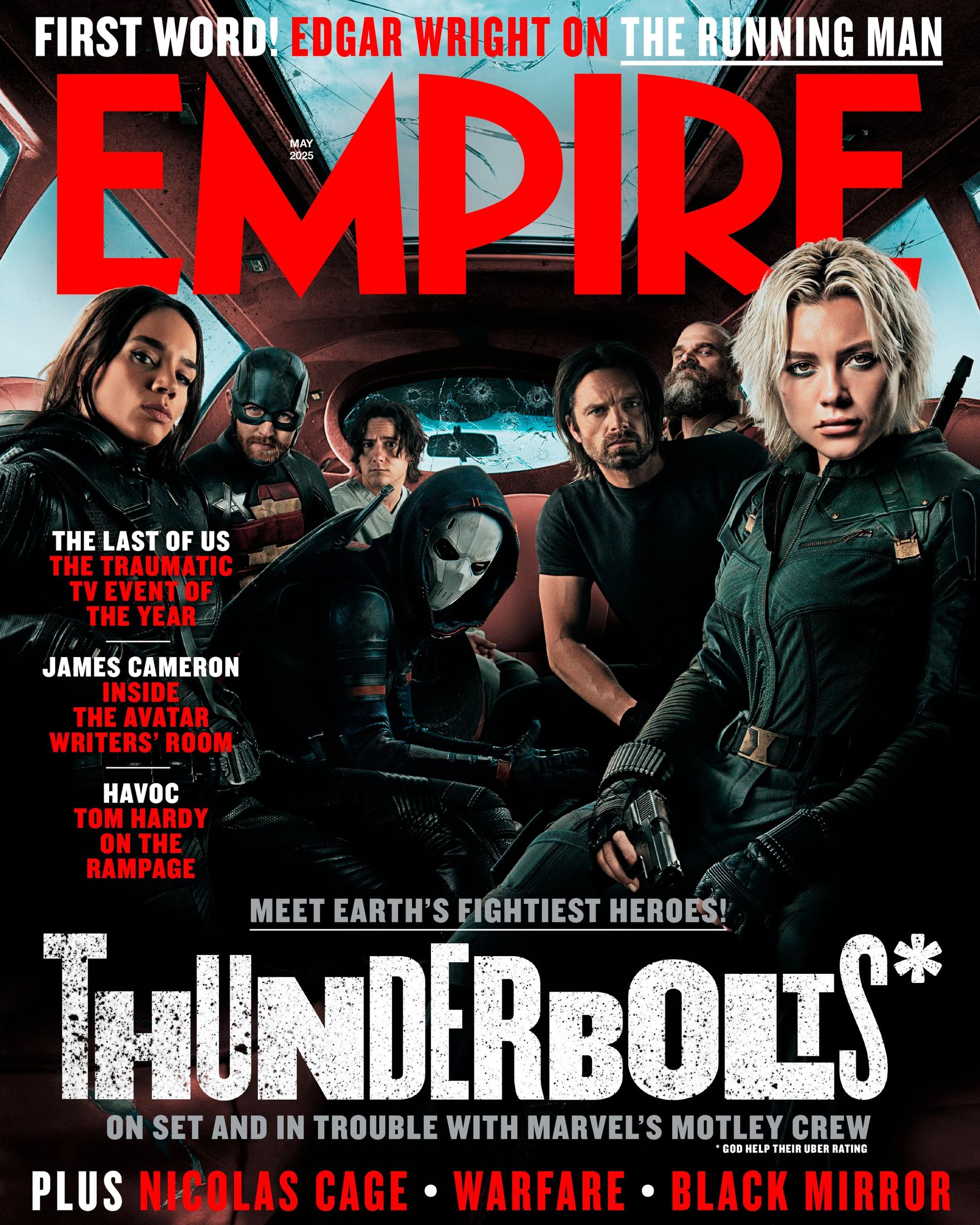EMPIRE magazine side cover Issue 439  May 2025