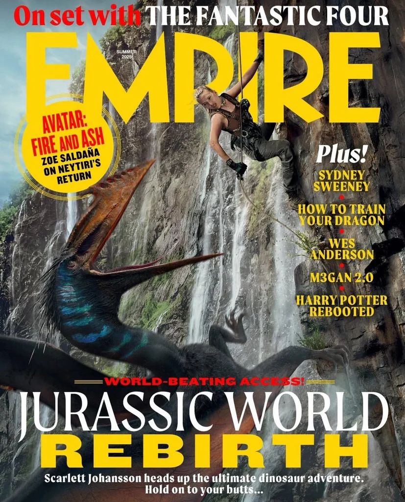 EMPIRE magazine side cover Issue 441  July 2025