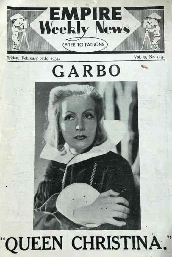 EMPIRE WEEKLY NEWS magazine side cover Issue 113 16 February 1934