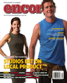ENCORE magazine side cover September 2009