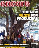 ENCORE magazine side cover December 2009