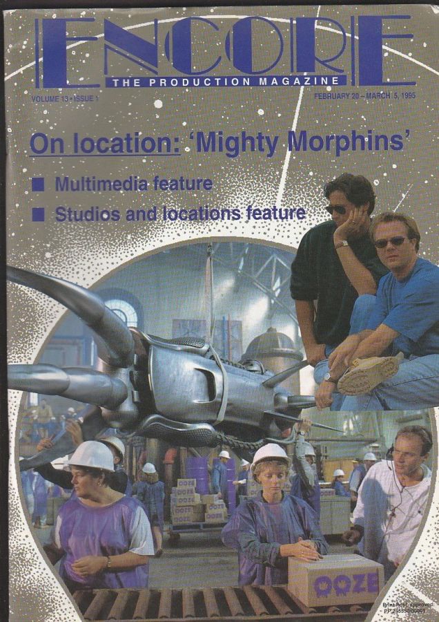 ENCORE magazine side cover  Vol 13 No  1 20 February 1995