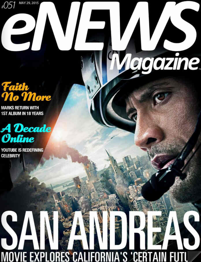 ENEWS MAGAZINE magazine side cover Issue 51 29 May 2015