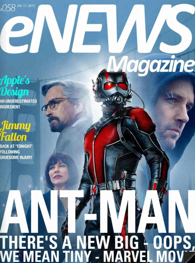 ENEWS MAGAZINE magazine side cover Issue 58 17 July 2015