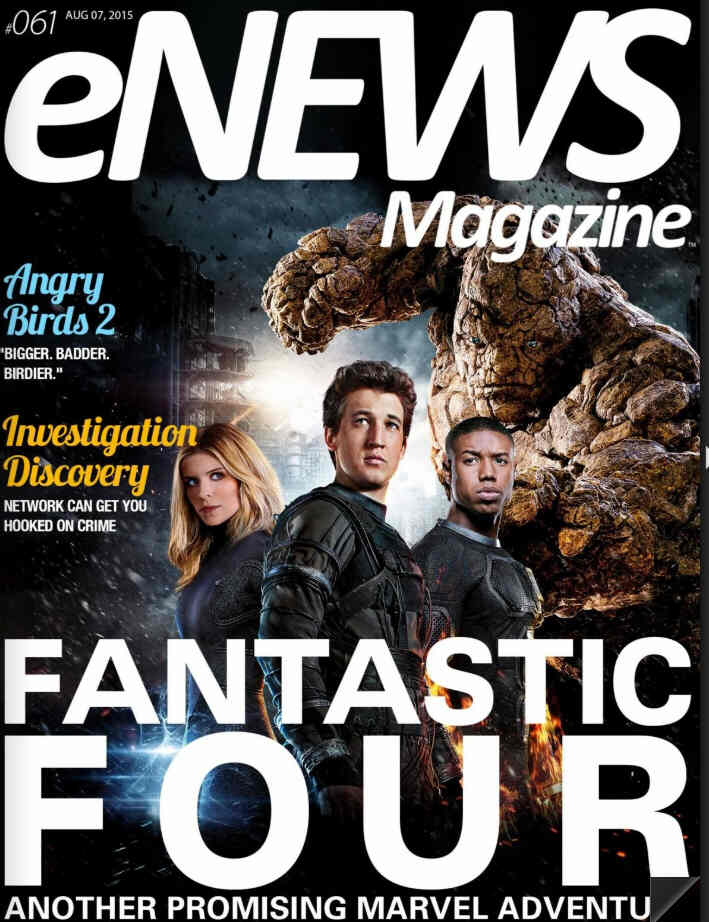 ENEWS MAGAZINE magazine side cover Issue 61 7 August 2015