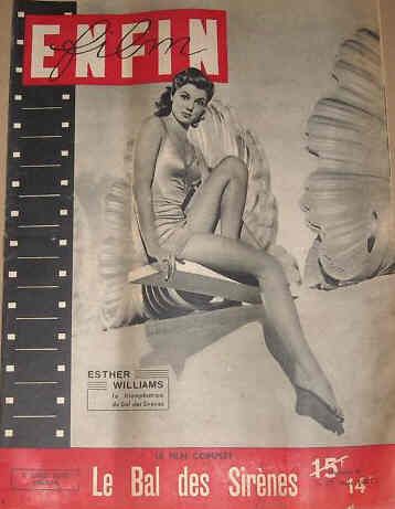 ENFIN FILM magazine side cover 22 March 1947