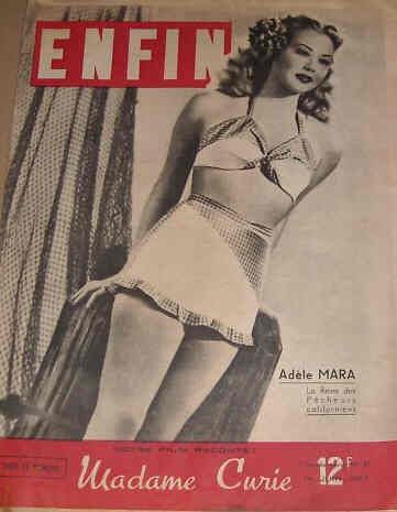 ENFIN FILM magazine side cover 14 June 1947