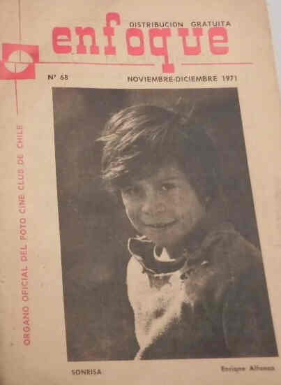 ENFOQUE magazine side cover Issue 68 November/December 1971