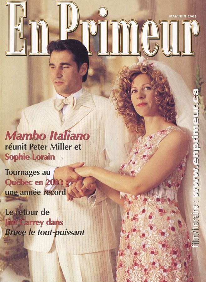 EN PRIMEUR magazine side cover May/June 2003