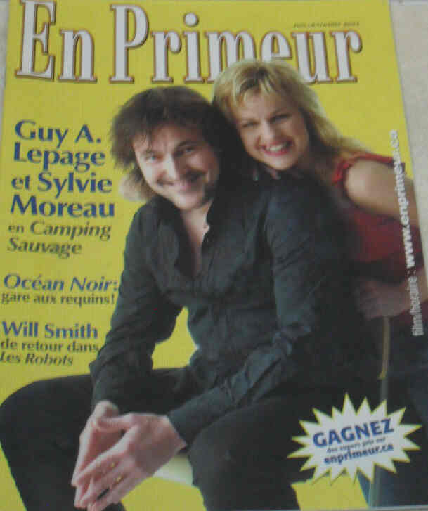 EN PRIMEUR magazine side cover July-August 2004