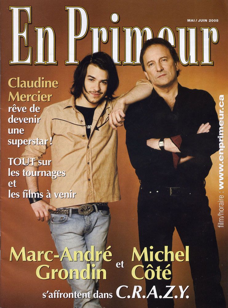 EN PRIMEUR magazine side cover May/June 2005