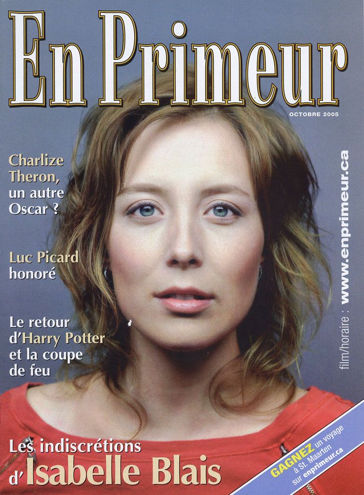 EN PRIMEUR magazine side cover October 2005