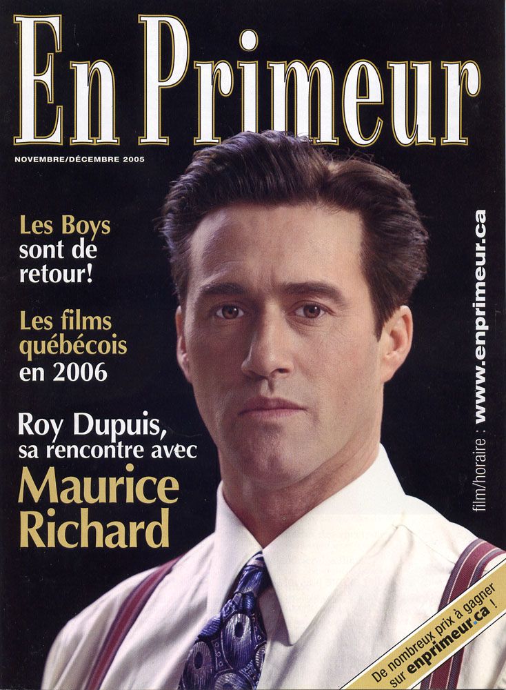 EN PRIMEUR magazine side cover November/December 2005
