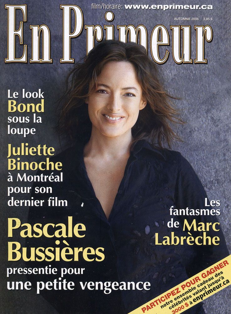 EN PRIMEUR magazine side cover Autumn 2006