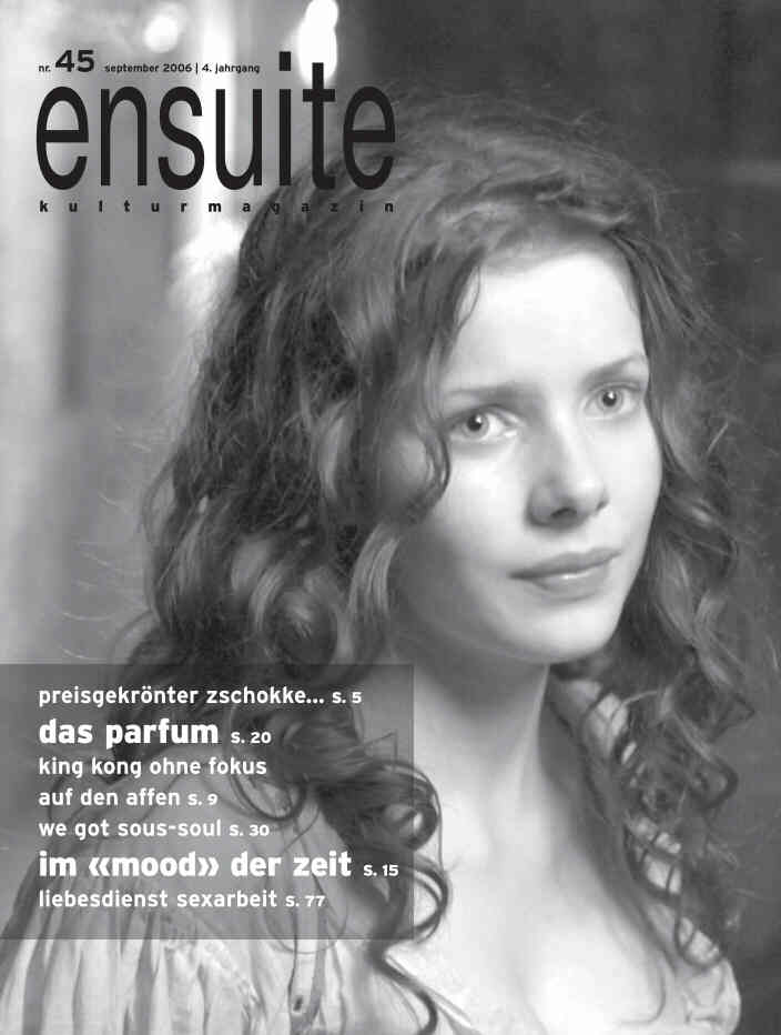 ENSUITE magazine side cover Issue 45 September 2006