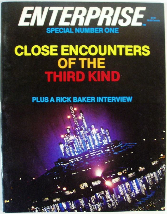 ENTERPRISE SPECIAL magazine side cover Issue 1  1978