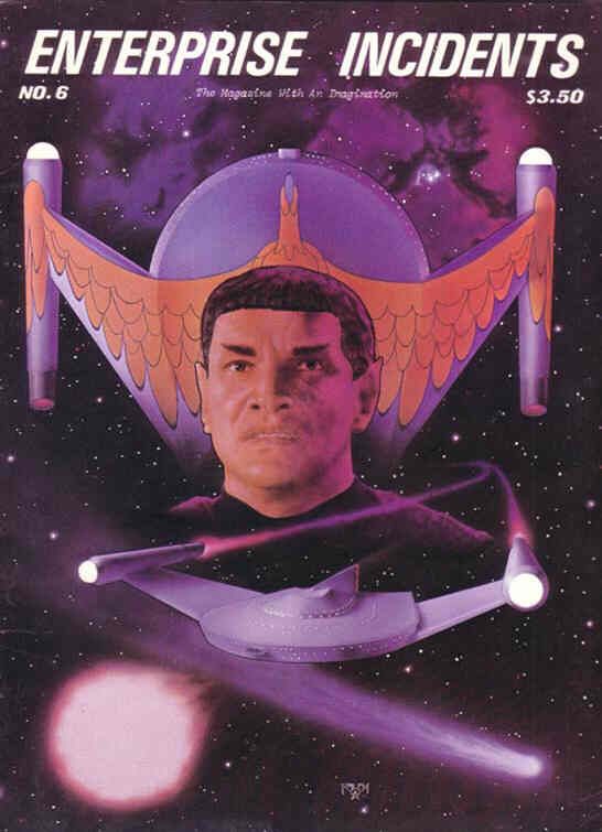 ENTERPRISE INCIDENTS/SF MOVIE LAND magazine side cover Issue 6 September 1978