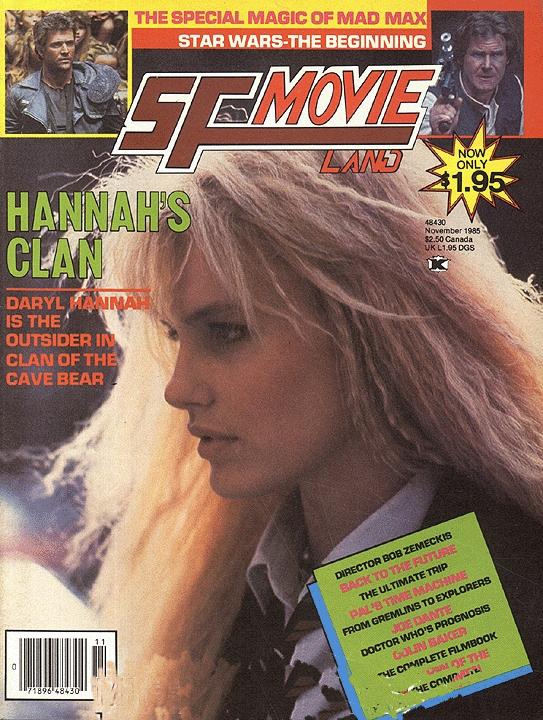 ENTERPRISE INCIDENTS/SF MOVIE LAND magazine side cover Issue 35 November 1985