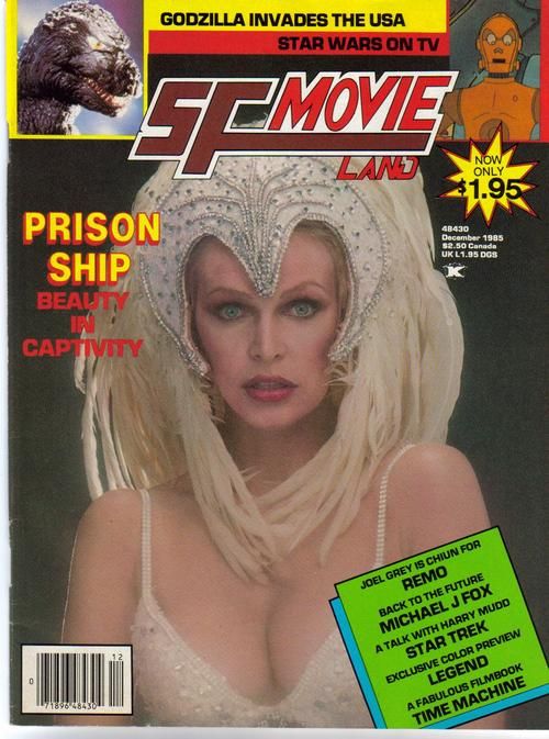 ENTERPRISE INCIDENTS/SF MOVIE LAND magazine side cover Issue 36 December 1985