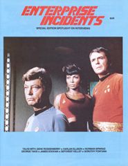 ENTERPRISE INCIDENTS/SF MOVIE LAND magazine side cover  Interviews Special June 1984