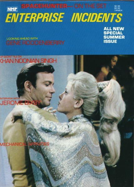 ENTERPRISE INCIDENTS/SF MOVIE LAND magazine side cover Issue 12.5  Summer Special  1982