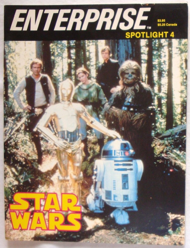 ENTERPRISE INCIDENTS/SF MOVIE LAND magazine side cover  SPECIAL/SPOTLIGHT #4  