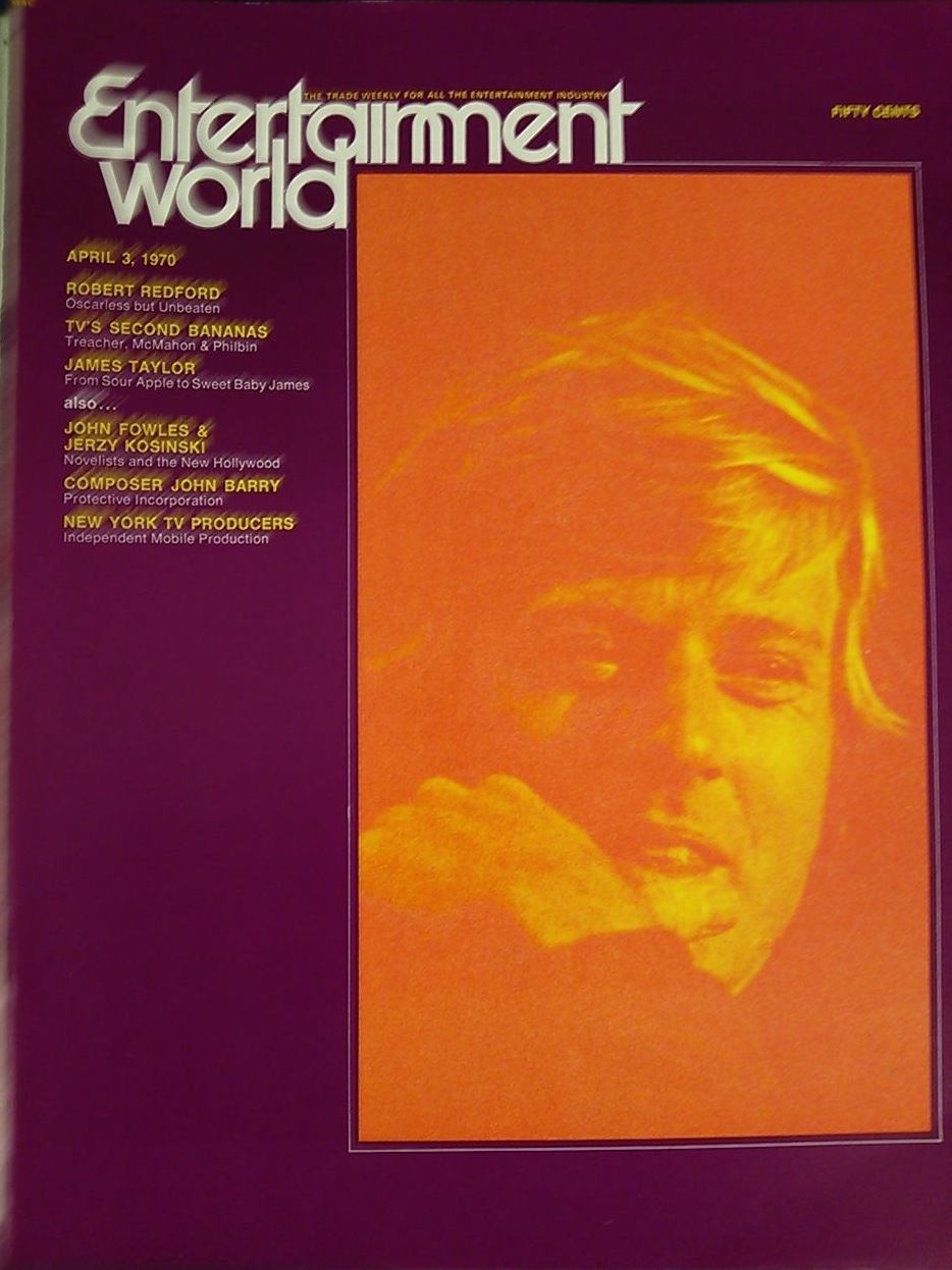 ENTERTAINMENT WORLD magazine side cover  Vol 2 # 13 3 April 1970