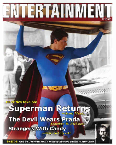 ENTERTAINMENT TODAY magazine side cover 30 June 2006