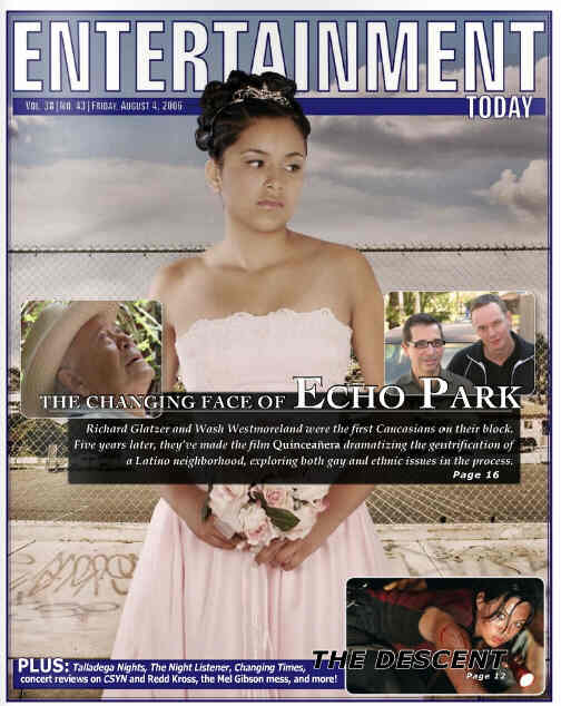 ENTERTAINMENT TODAY magazine side cover 4 August 2006