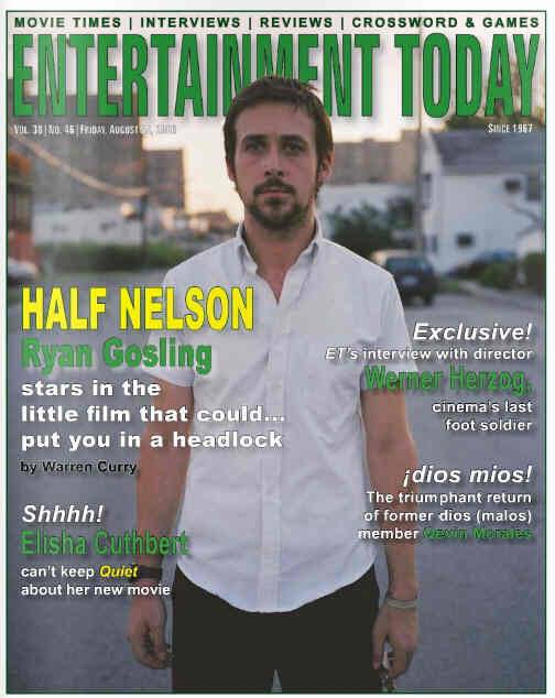 ENTERTAINMENT TODAY magazine side cover 25 August 2006