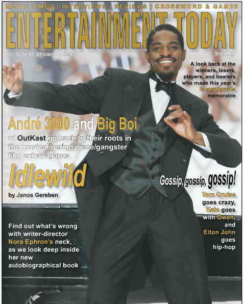 ENTERTAINMENT TODAY magazine side cover 1 September 2006