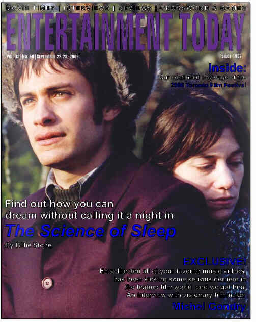 ENTERTAINMENT TODAY magazine side cover 22 September 2006
