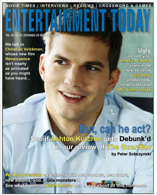ENTERTAINMENT TODAY magazine side cover 29 September 2006