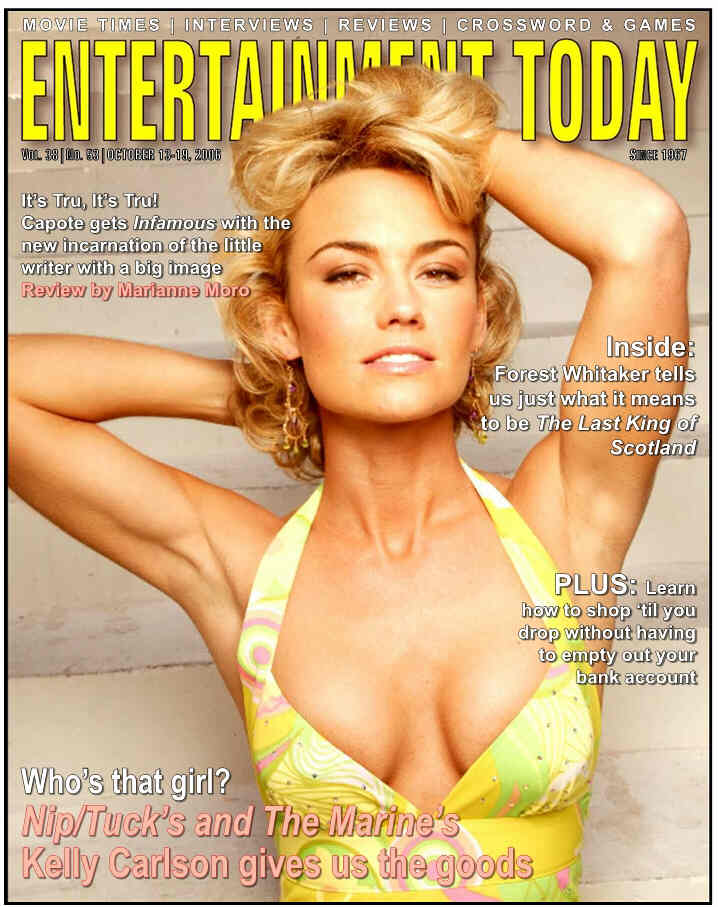 ENTERTAINMENT TODAY magazine side cover 13 October 2006