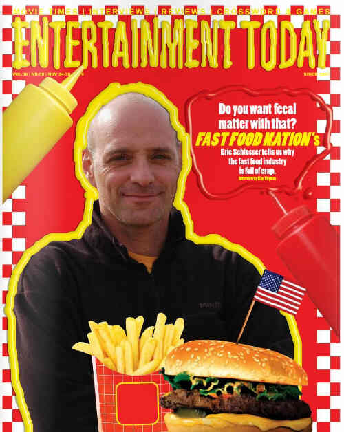 ENTERTAINMENT TODAY magazine side cover 24 November 2006