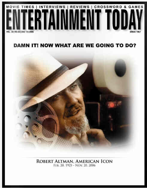 ENTERTAINMENT TODAY magazine side cover 1 December 2006