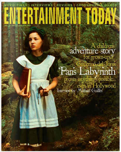 ENTERTAINMENT TODAY magazine side cover 4 January 2007