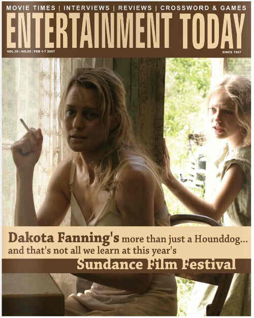 ENTERTAINMENT TODAY magazine side cover 1 February 2007