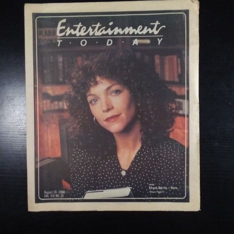 ENTERTAINMENT TODAY magazine side cover 26 August 1988