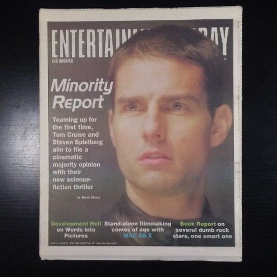 ENTERTAINMENT TODAY magazine side cover 21 June 2002