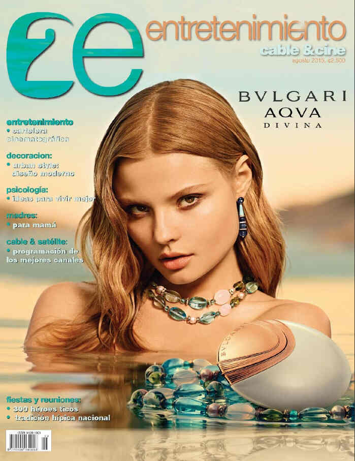 ENTRETENIMIENTO magazine side cover August 2015