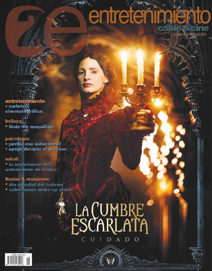 ENTRETENIMIENTO magazine side cover October 2015