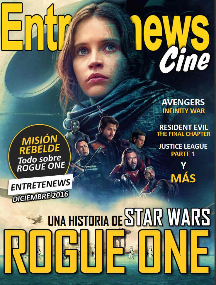 ENTRETENEWS CINE magazine side cover December 2016