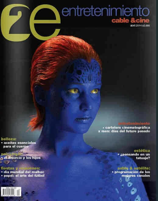 ENTRETENIMIENTO magazine side cover May 2014