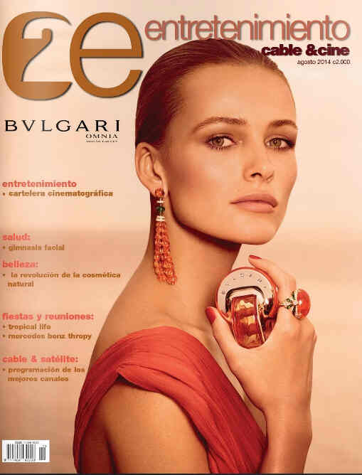 ENTRETENIMIENTO magazine side cover August 2014
