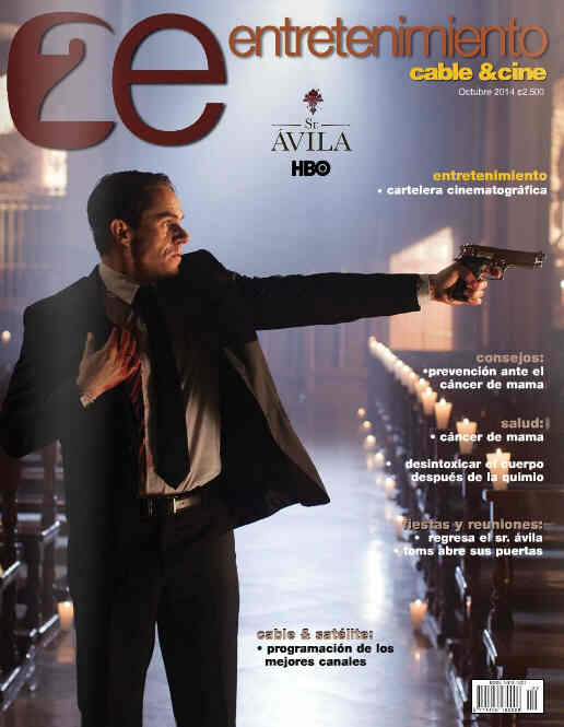 ENTRETENIMIENTO magazine side cover October 2014