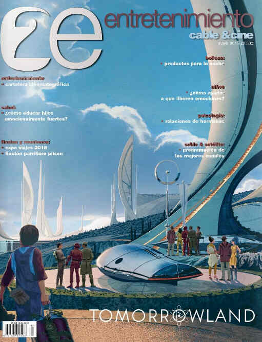 ENTRETENIMIENTO magazine side cover May 2015